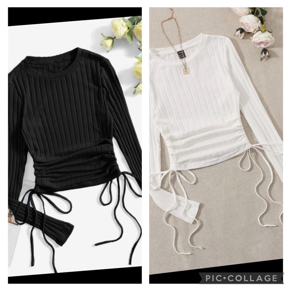 Tops 🖤Tie Up Tees Classy Bundle